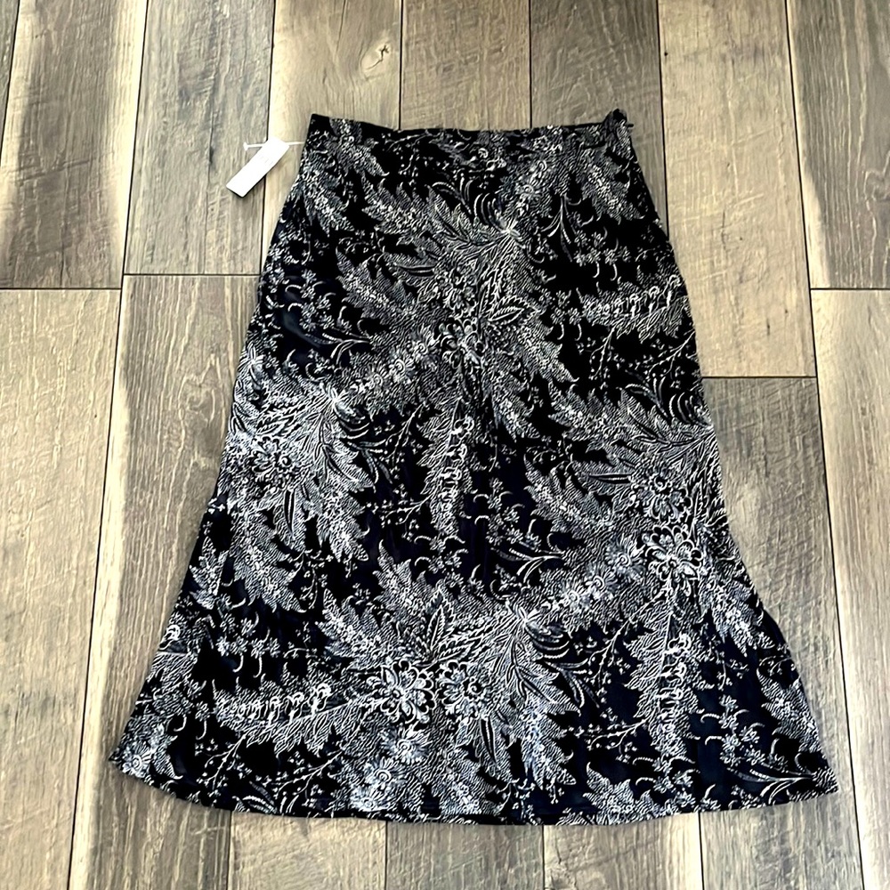 Black and White Anthropologie Skirt
